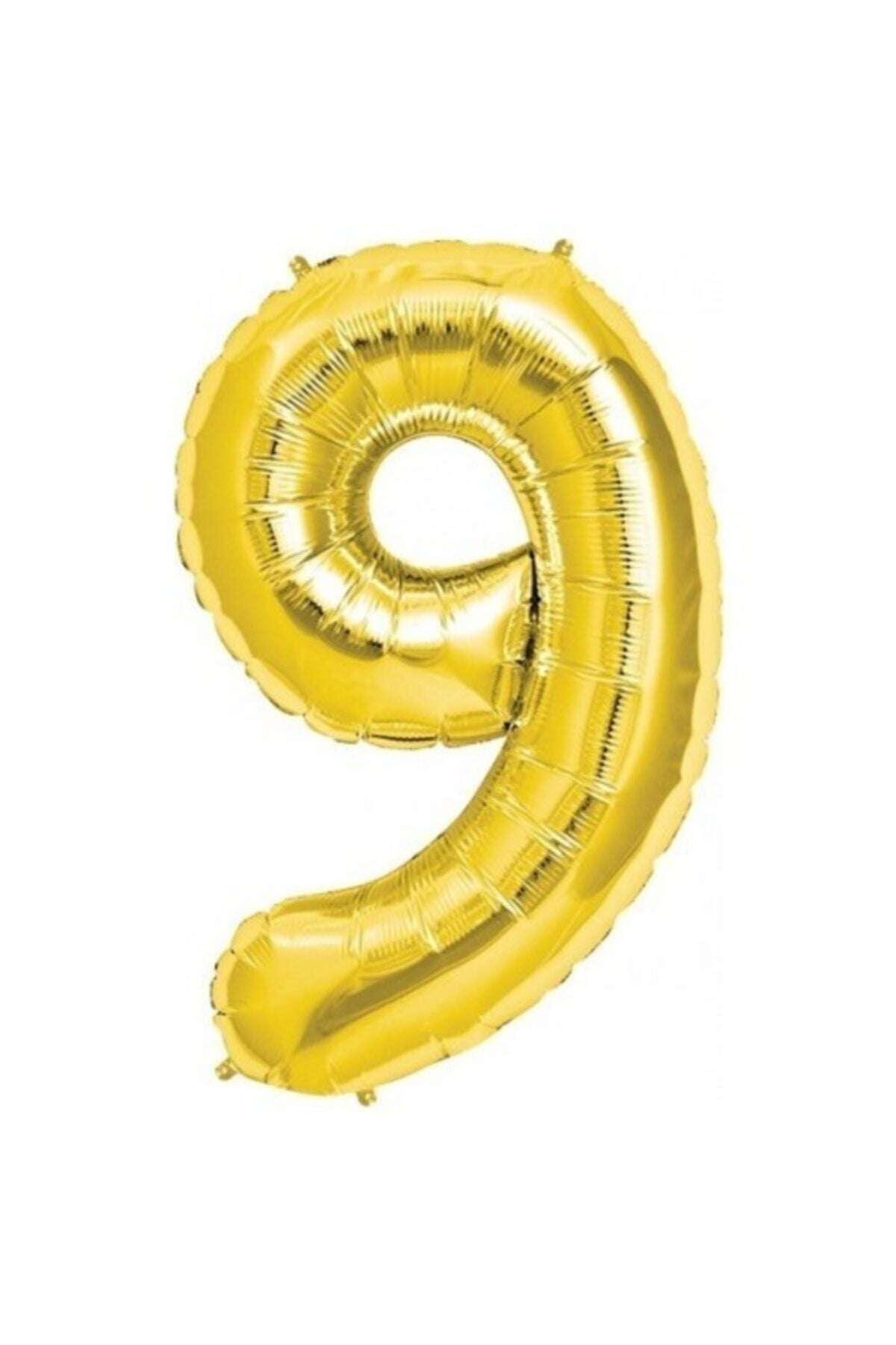 Balon Folyo Rakam 40'' 100 Cm Rakam 4 Gümüş Sarı