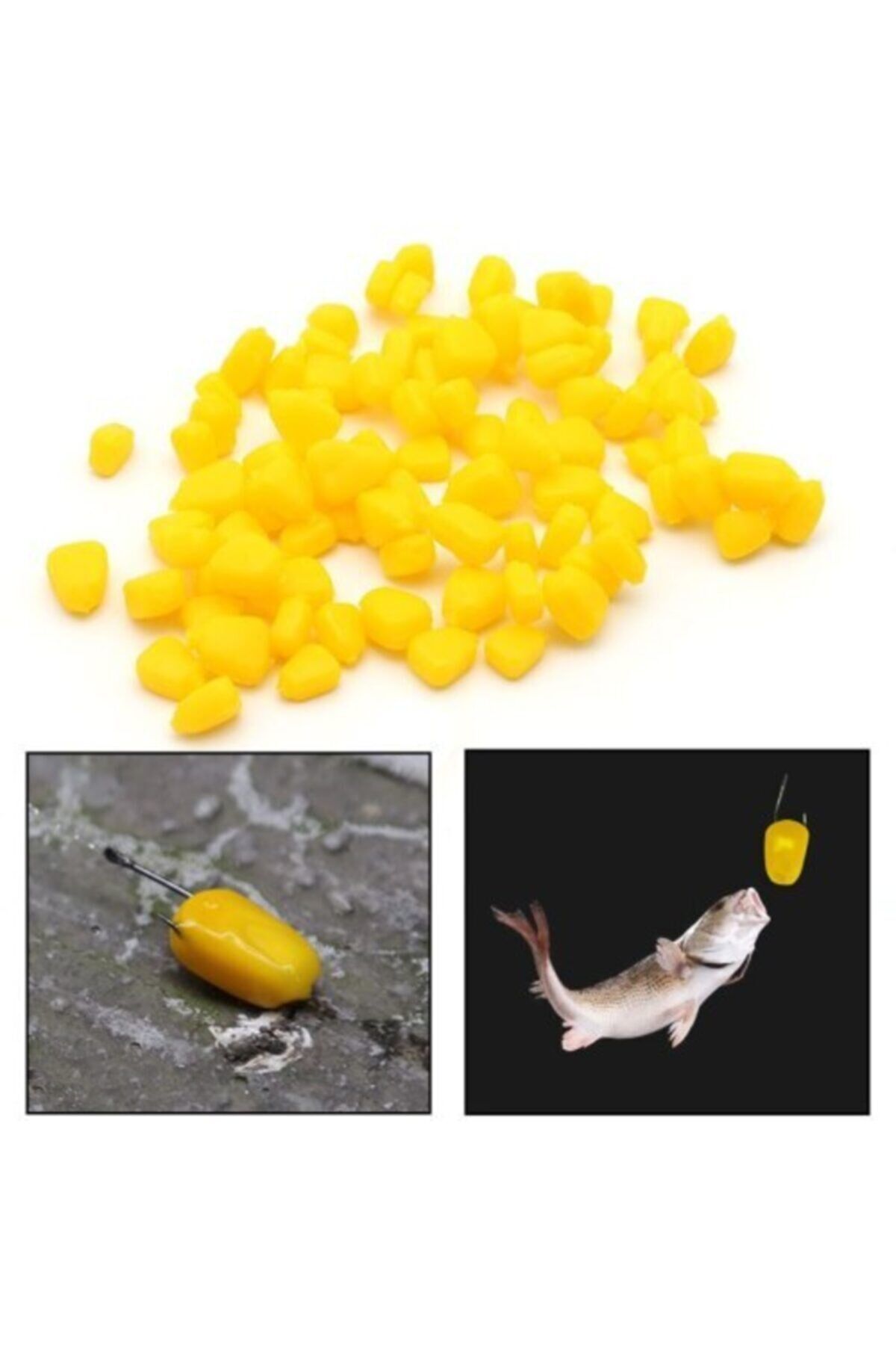 Pop Up Corn Suni Balık Yemi Mısır Sarı 25 Adet