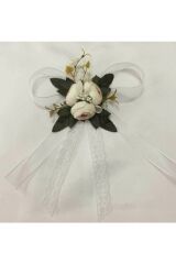 Hobi Çiçekli Bohça Süsü Çeyiz Süsü 5 Adet