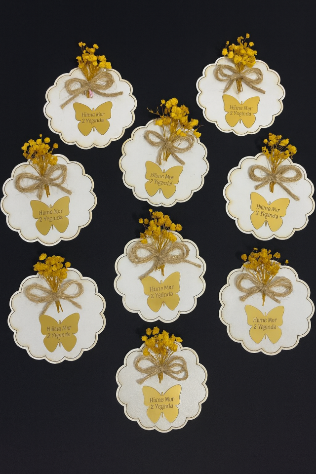 Yaş Hatıra Magneti Dağıtmalık Magnet 30 Adet