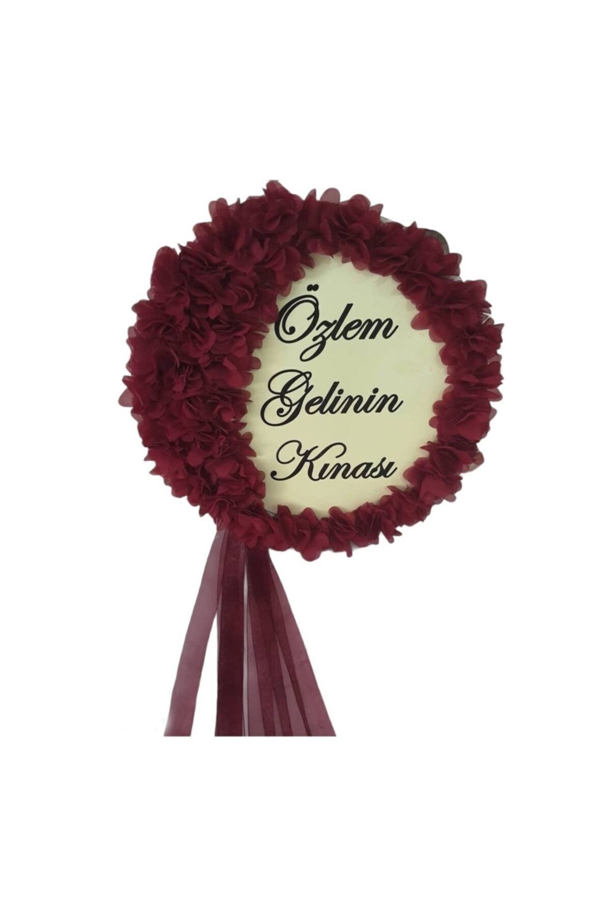 27 Cm Orta Boy, Isim Yazılı, Tüylü, Zilli Deri Tef