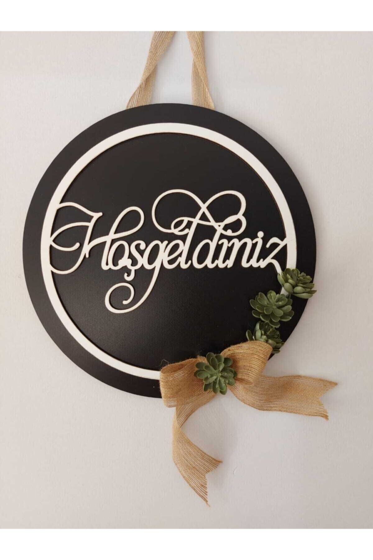 Dekoratif Ahşap Kapı Süsü