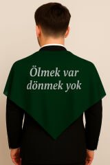 Özel Yazılı Damat Kına Asker Şalı Omuz Örtüsü Nakış Işlemeli Özel 100*100 cm