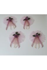 Hobi Bohça Süsü Çeyiz Süsü 4 Adet