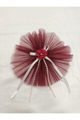 Hobi Bohça Süsü Kına Süsü Konvoy Süsü Bordo 5 Adet