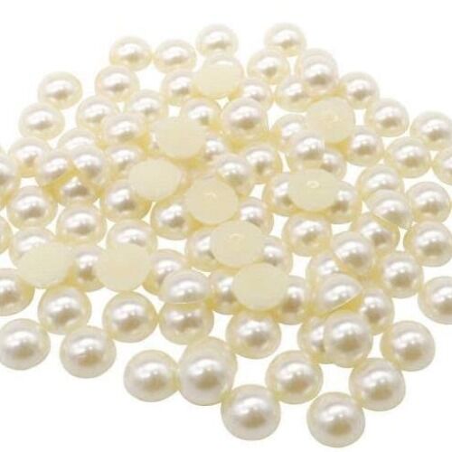 Yarım İnci Yuvarlak 8 Mm 250 gram Krem