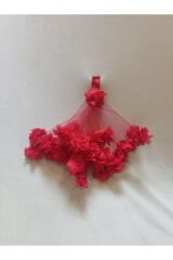 Kına Geceleri Için Lüks Arnavut Gelin Halay Mendili Kına Malzemesi Gelin Kına Mendili Damat Mendili Kırmızı