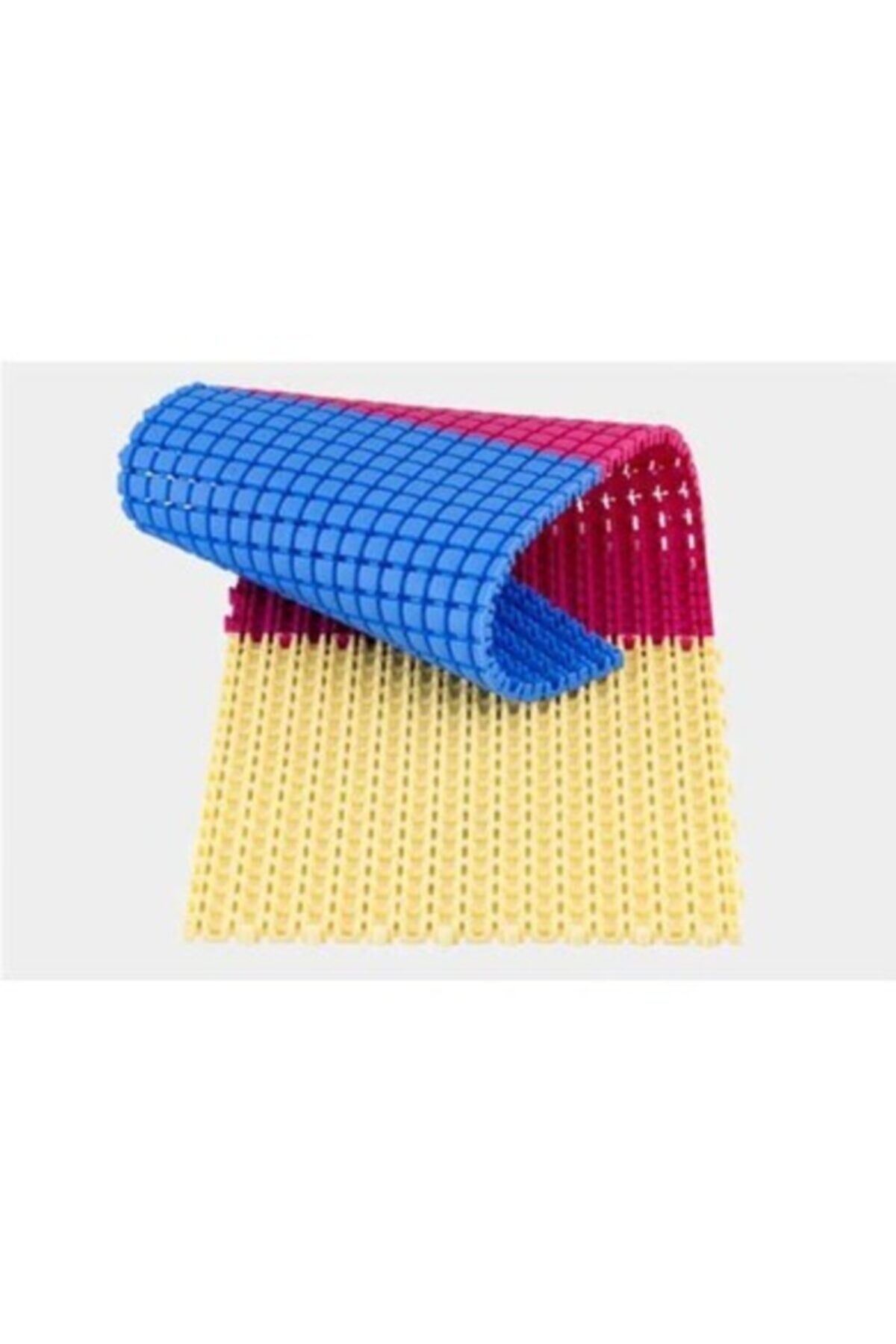 Yer Karosu Paspas Islak Zemin Döşeme Geçmeli Plastik Izgara 9 Adet Krem