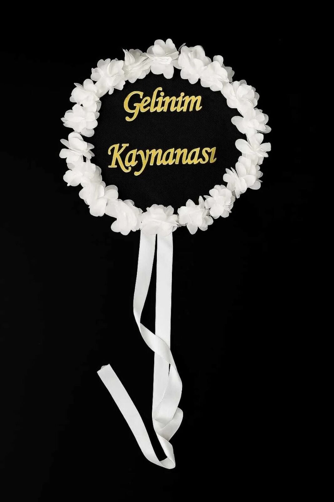 Gelinin Kaynanasına Özel Kına Tefi Kına Malzemeleri Def Zilli Def Çıngıraklı Tef vurmalı çalgı Beyaz