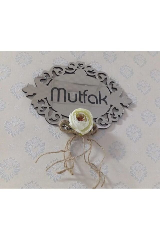 Duvar Dekoru Kapı İsimliği Duvar Süsü Tablo Hediyelik Eşya Mutfak Yazısı 12*15 ölçüde