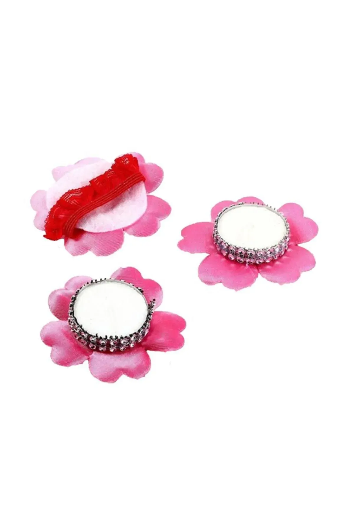 Kına Gecesi 12 Adet Kına El Mumu Mumlu El Gülü Fuşya