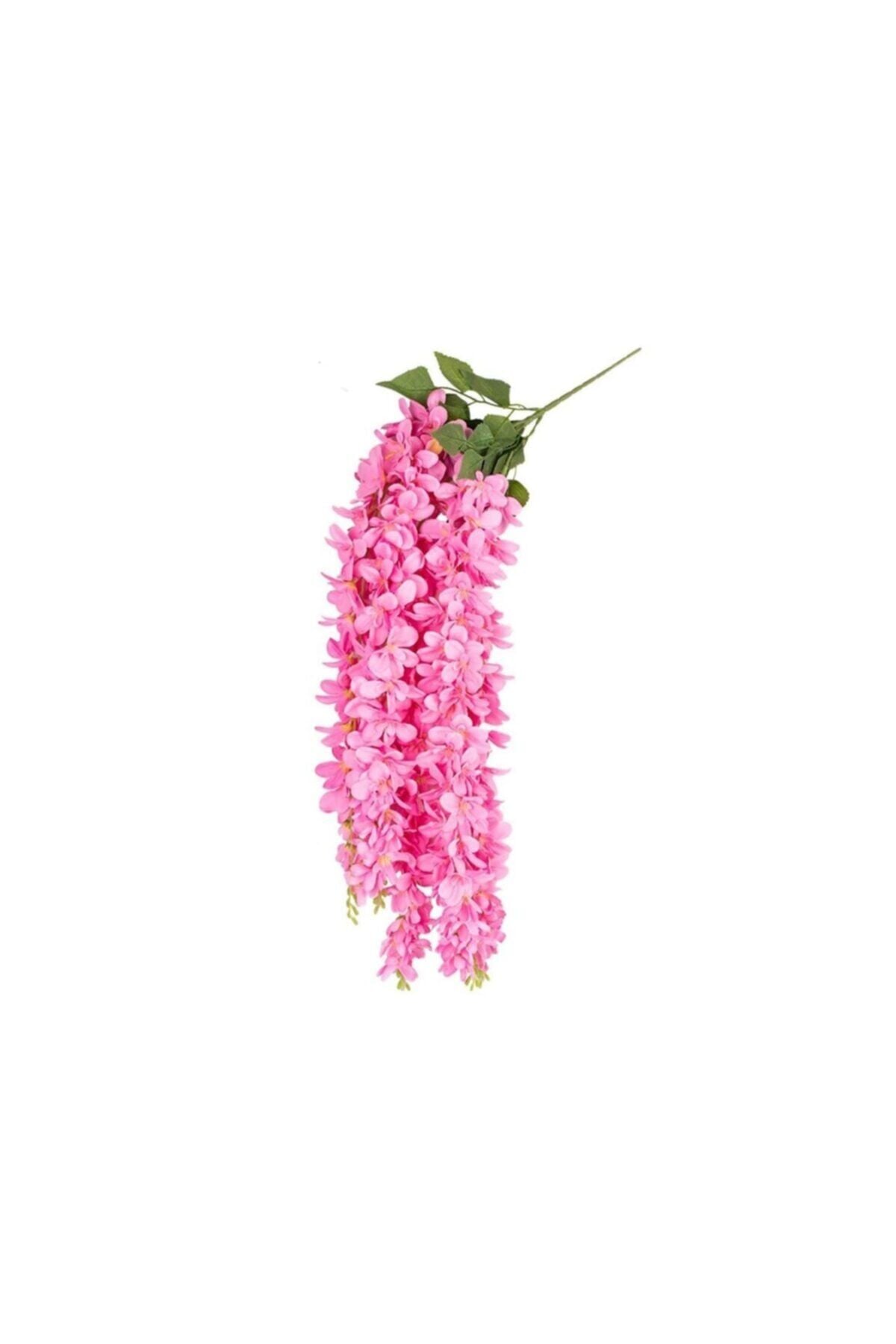 Yapay Çiçek Sarkan Lüx Akasya 70cm 5 Dal Kavuniçi Rengi Pembe