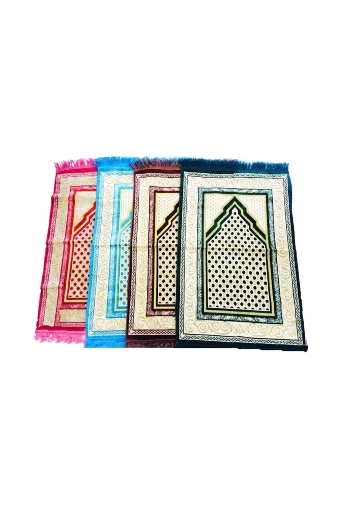 Seccade Şipinger Kadife Seccade 4 Adet Renkli