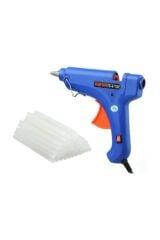 Sıcak Silikon Tabancası Koruma Anahtarlı-20 Adet Mum Silikon Hediyeli