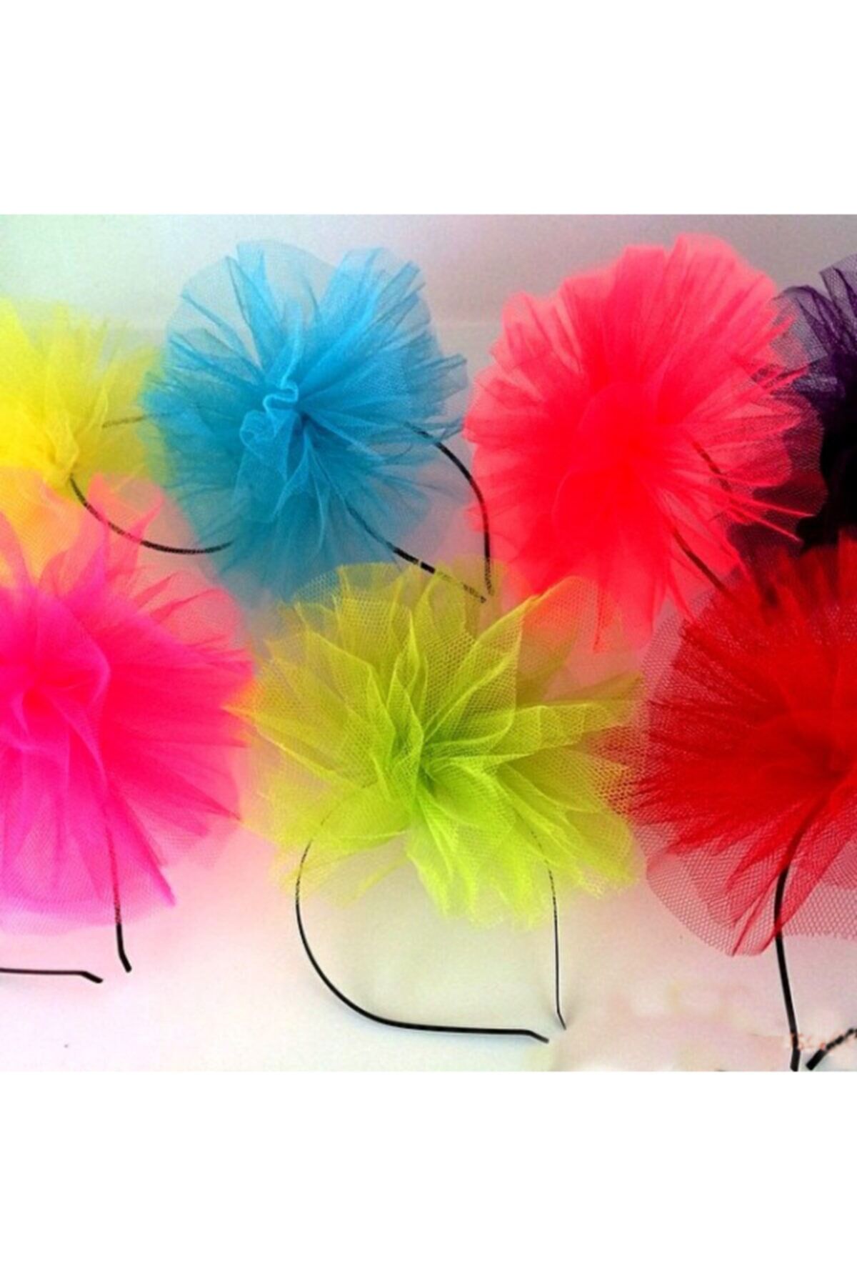 Kına Gecesi Nedime Tacı Kına Tacı 10 Adet Lohusa Tacı Renkli