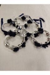 Tef Kına Gecesi Kına Malzemesi Lazer Güllü Kurdaleli Tef 10 ADET