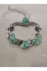 Tef Kına Gecesi Kına Malzemesi Lazer Güllü Kurdaleli Tef 5 ADET