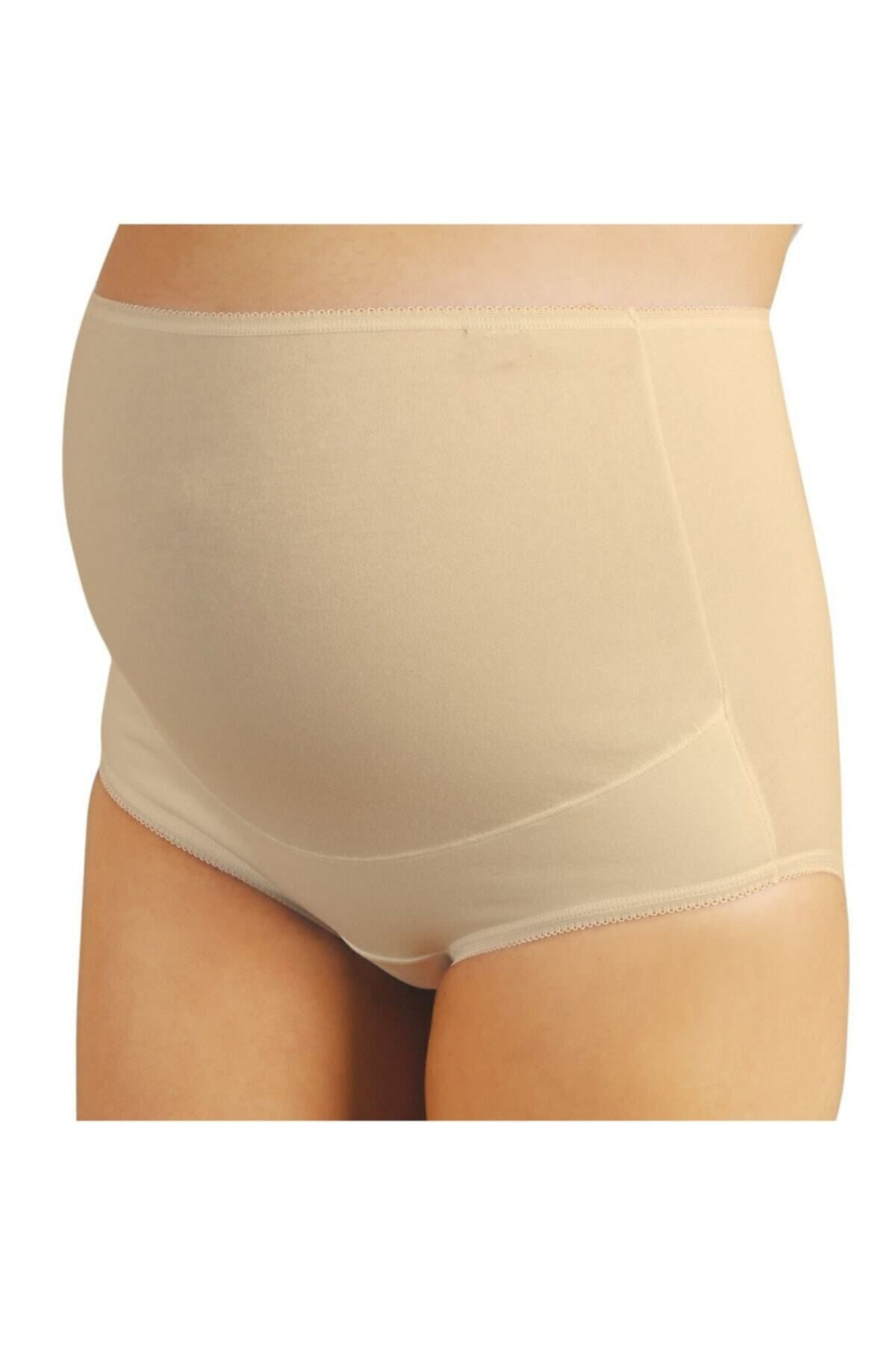 Destekli Hamile Çamaşırı Hamile Külodu Renk Ten Rengi Beden L/xl Ten Rengi - S/M