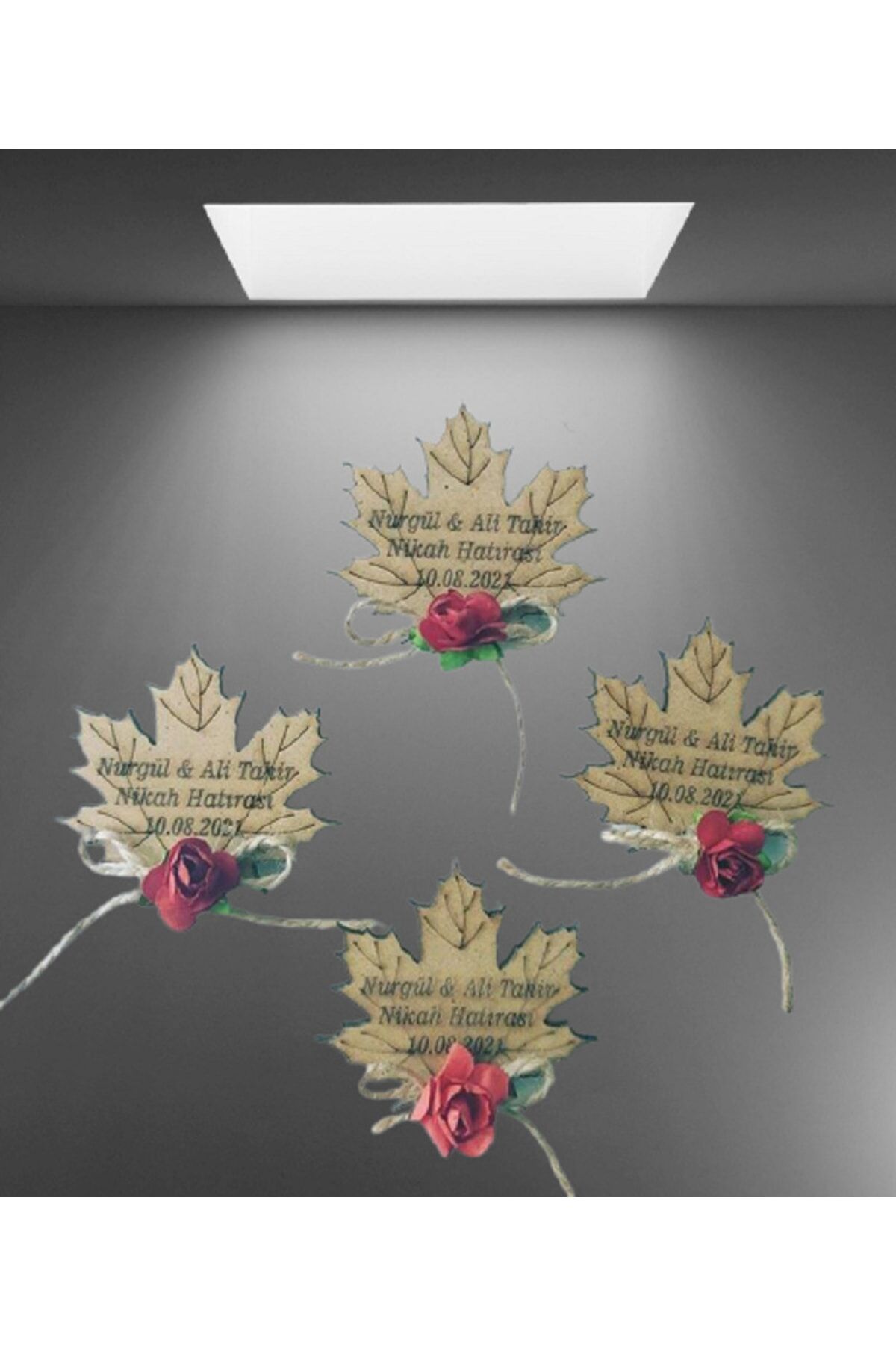 Nikah Hatırası Nişan Hatırası Magneti 50 Adet