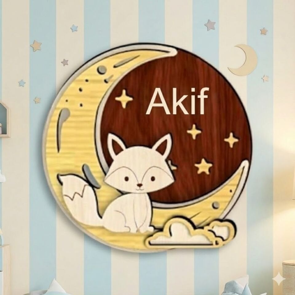 Hoş Geldin Yenidoğan Bebek Süsü İsimli Kedili Model