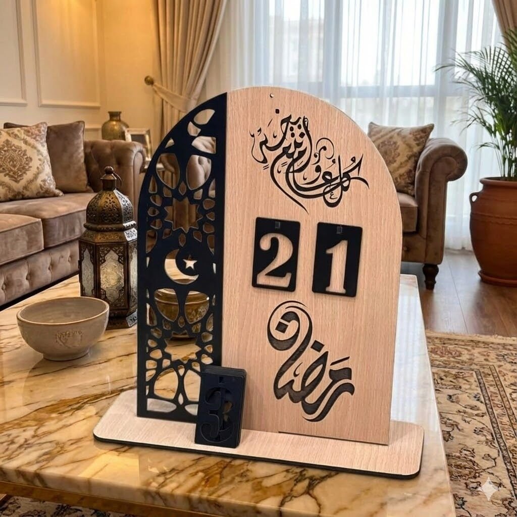 Ramazan Duvar Tabelası Ramazan Geri Sayım Takvimi